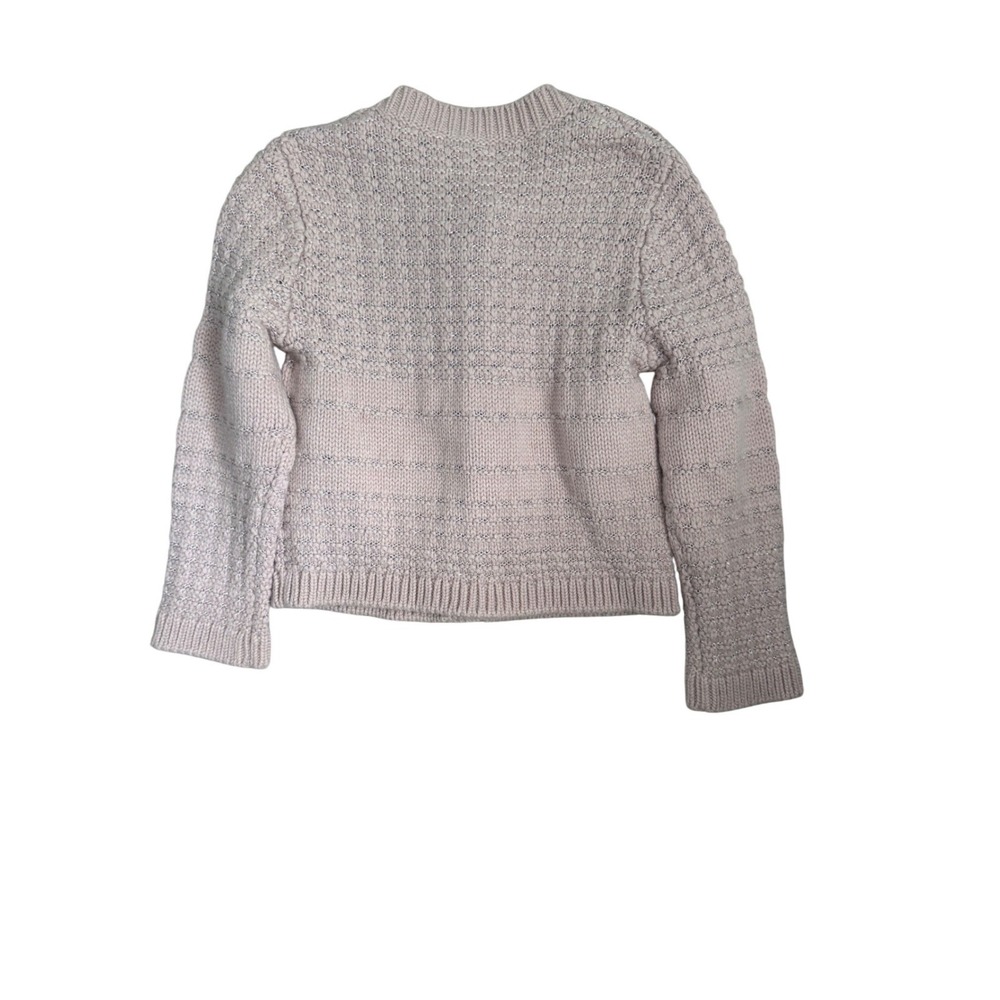 Kate Spade New York Jewel Button Textured Cardigan Wool Blend Pink Women's S - Picture 2 of 7